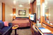 View description of an interior stateroom