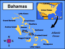 Bahamas Map